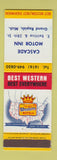Matchbook Cover - Best Western Cascade Motor Inn Grand Rapids MI