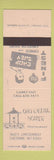 Matchbook Cover - Oriental House Restaurant Cheyenne WY