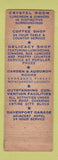 Matchbook Cover - Davenport Hotel Spokane WA