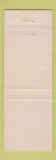 Matchbook Cover - Claridge Hotel Atlantic City NJ Mayfair Lounge