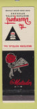 Matchbook Cover - Davenport Hotel Spokane WA Matador