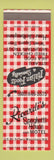 Matchbook Cover - Ricardi's Spaghetti House Motel Twin Mountain NH