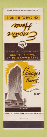Matchbook Cover - Executive House Chicago IL hotel