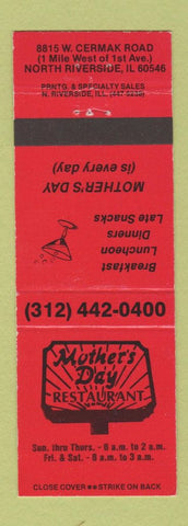 Matchbook Cover - Mother's Day Restaurant North Riverside IL