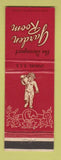 Matchbook Cover - Davenport Hotel Spokane WA Garden Room