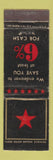 Matchbook Cover - Macy's Department Store New York City WEAR