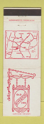 Matchbook Cover - Old Riverton Inn Winsted CT