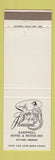 Matchbook Cover - Sign of the Pheasant Bardwell Hotel Rutland VT