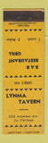 Matchbook Cover - Lyman Tavern New York City?
