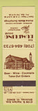 Matchbook Cover - Dumpling House Restaurant Stickney IL