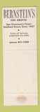 Matchbook Cover - Bernstein's Fish Grotto San Francisco CA