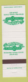 Matchbook Cover - Palisades Restaurant Gunnison Colorado