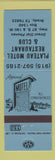 Matchbook Cover - Plateau Motel Restaurant Club Brady TX