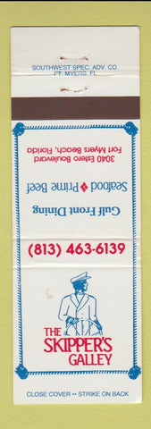 Matchbook Cover - Skipper's Galley Fort Myers Beach FL