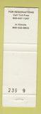 Matchbook Cover - Plaza Hotel Rock Island IL