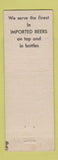 Matchbook Cover - Al's De Luxe Bar Wausau WI
