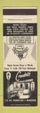 Matchbook Cover - Crandall's Restaurant Madison WI