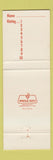 Matchbook Cover - Rudy's Saloon Disco Fort Worth TX