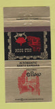 Matchbook Cover - El Paseo Gold Room Santa Barbara CA 30 Strike