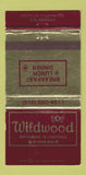 Matchbook Cover - Wildwood Restaurant Calabasas CA WEAR 30 Strike