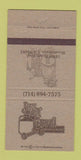 Matchbook Cover - Jug n Gavel Restaurant Westminster CA 30 Strike