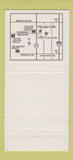 Matchbook Cover - Villa Pescatore Plum's Cafe Naples FL 30 Strike