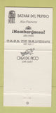 Matchbook Cover - Lino's Restaurant Italian San Diego CA 30 Strike