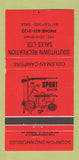 Matchbook Cover - Southtown Recreation Battleford SK sports goods RED 30 Strike