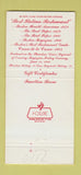Matchbook Cover - Ristorante Lucia Boston MA Italian 30 Strike