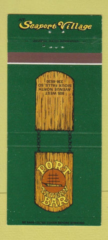 Matchbook Cover - Port Tavern Bay Sioux Falls SD Seaport Village 30 Strike