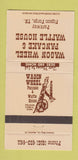 Matchbook Cover - Wagon Wheel Pancake Waffle House Pigeon Forge TN 30 Strike