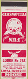 Matchbook Cover - Matchbook Cover Moose Lodge Atlantic IA