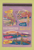 Matchbook Cover - San Francisco CA Tourism 40 Strike