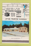 Matchbook Cover - Datoka Block Company Rapid City SD 40 Strike