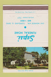 Matchbook Cover - Sepsi Funeral Home Cleveland OH 40 Strike
