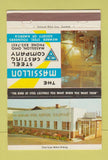 Matchbook Cover - Massillon Steel Casting Company OH 40 Strike