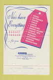 Matchbook Cover - Dreamhouse Furniture Arlington VA Rockville MD 40 Strike