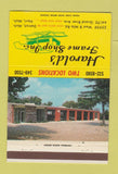 Matchbook Cover - Harold's Frame Shop Detroit Novi MI 40 Strike