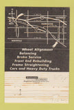 Matchbook Cover - Harold's Frame Shop Detroit Novi MI 40 Strike