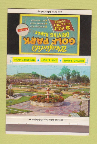 Matchbook Cover - Westfield's Golf Park Plymouth PA 40 Strike