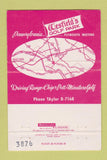 Matchbook Cover - Westfield's Golf Park Plymouth PA 40 Strike