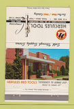 Matchbook Cover - Hercules Tool Company Tulsa OK 1965 40 Strike