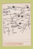 Matchbook Cover - McAteers Somerset NJ Chester Twins' Inn WEAR 40 Strike