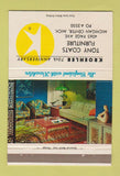 Matchbook Cover - Kroehler Furniture Tony Coats Michigan Center MI 40 Strike