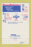 Matchbook Cover - Essex Brass Corporation Warren MI 40 Strike