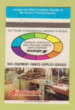 Matchbook Cover - Advance Process Screen Printing Chicago IL 40 Strike