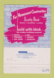 Matchbook Cover - Harrisburg Building Units Harrisburg PA 40 Strike