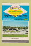 Matchbook Cover - Mid State Trailer Sales Midland MI WEAR 40 Strike
