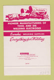 Matchbook Cover - Eureka Welding Supply Detroit MI SAMPLE 40 Strike