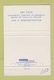 Matchbook Cover - Four Seasons Harrison General Motors 40 Strike